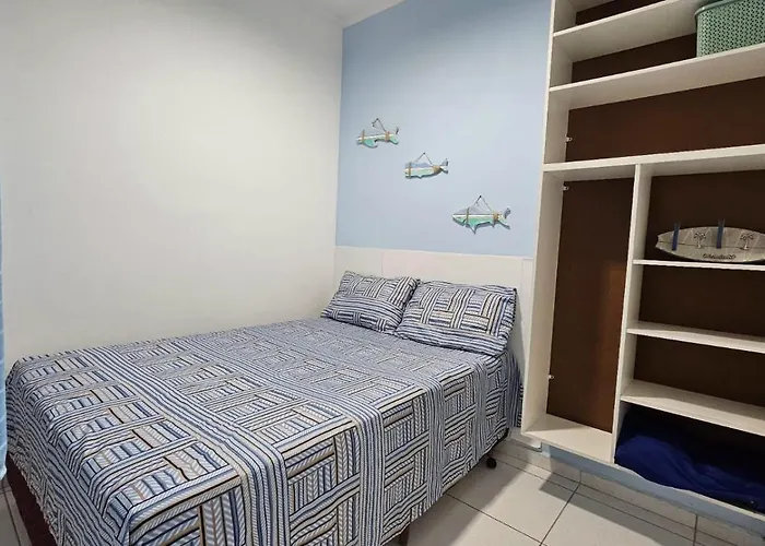 Apto com piscina Cantinho Além do Mar-